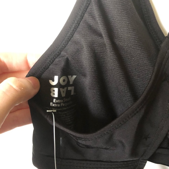 NWT joy lab black star t back bathing suit top - Picture 3 of 5